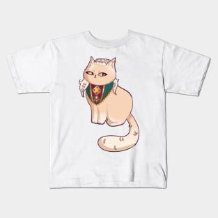 Baldurs Cat 3 - Jaheira Kids T-Shirt